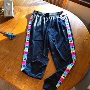 CHAMPION Mens Tricot Pop Color Athletic Joggers